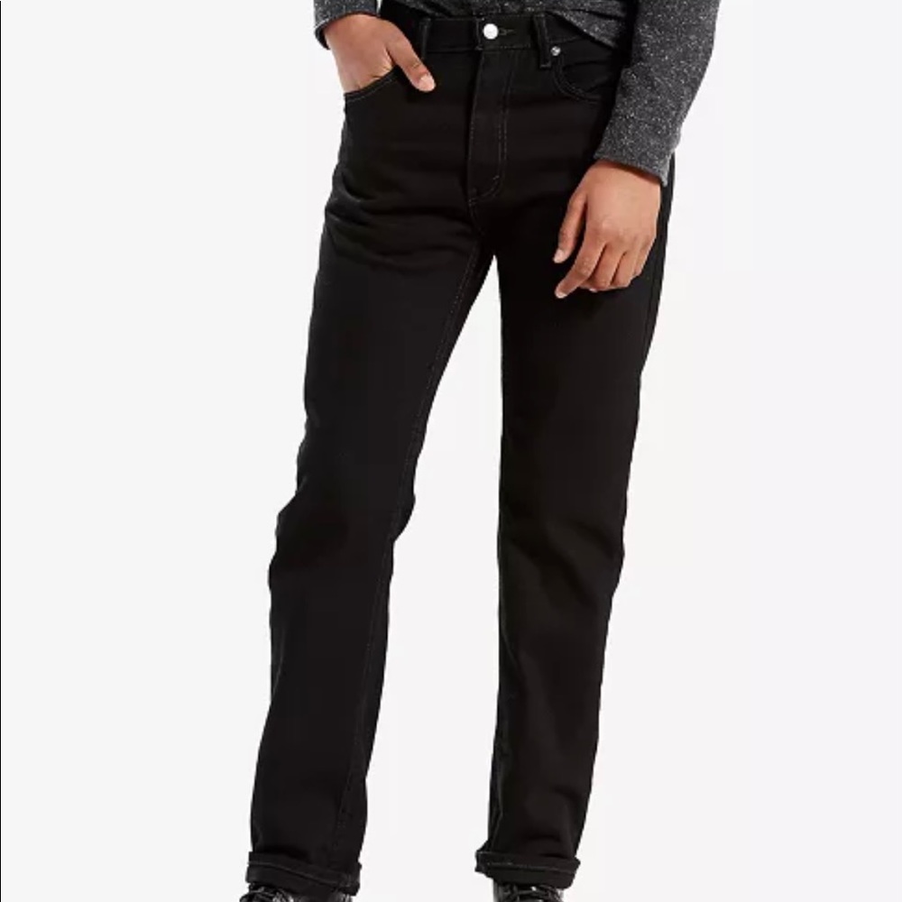 SOLD❗️Levi’s Men’s 505 Black Straight Fit 34X34 - Picture 8 of 9